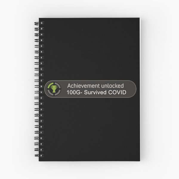 Item preview, Achievement Unlocked- Survived COVID designed and sold by WarGear.