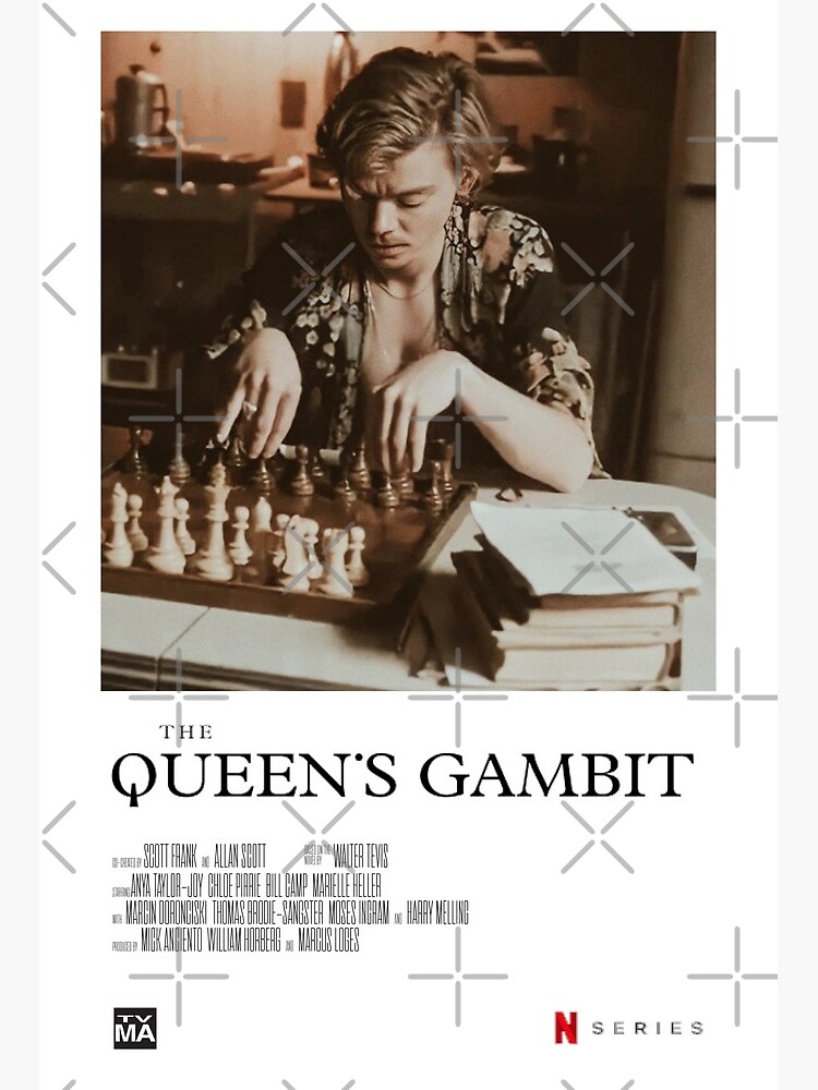 Queen's Gambit Benny Watts Art Board Print for Sale by