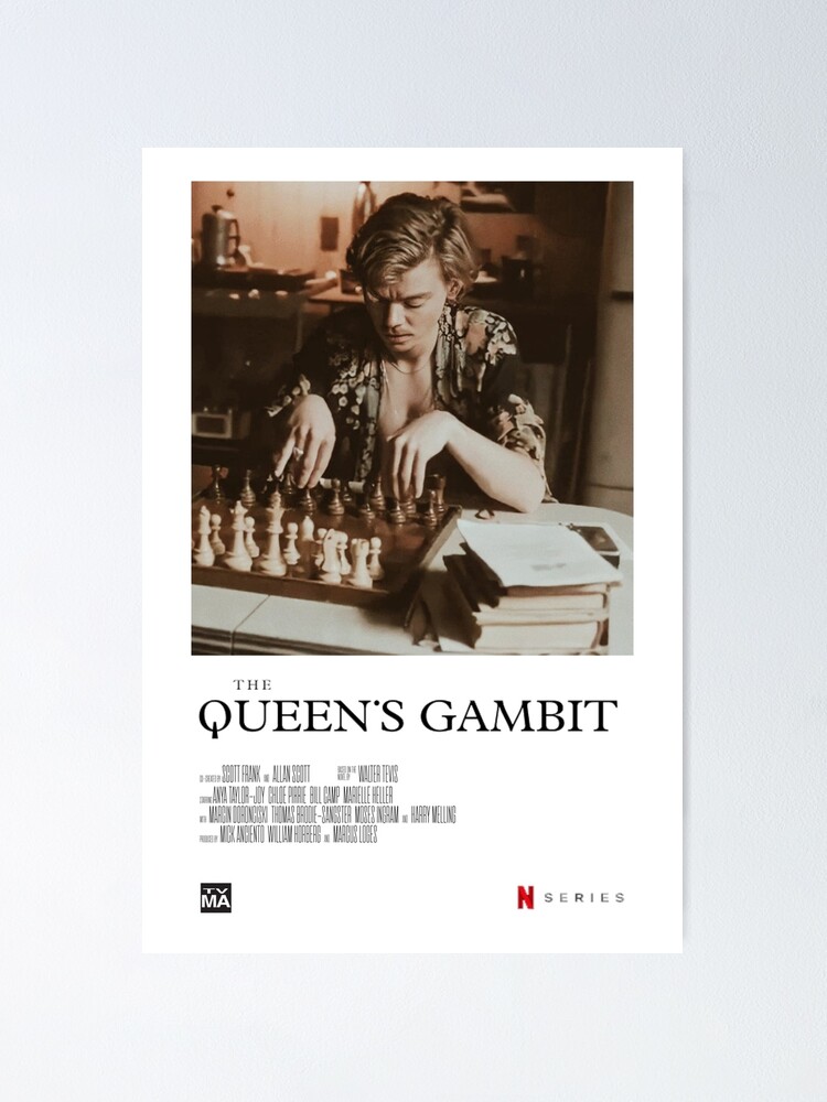 Download The Queen S Gambit Poster Movie Poster Canvas Poster No Frame Giclee Art Collectibles Delage Com Br