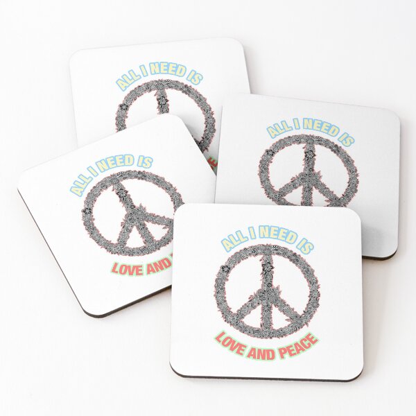 Item preview, All I Need Is Love And Peace designed and sold by chadtees.