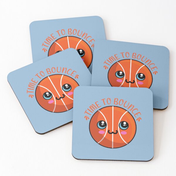 Item preview, Time to Bounce Kawaii Basketball designed and sold by KawaiiPark.