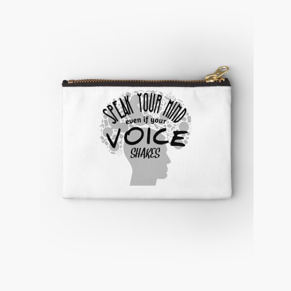 Item preview, Speak Your Mind Even If Your Voice Shakes Rbg Ruth Bader Ginsburg Feminist Resist Quote Essential T-Shirt designed and sold by myrstyle.