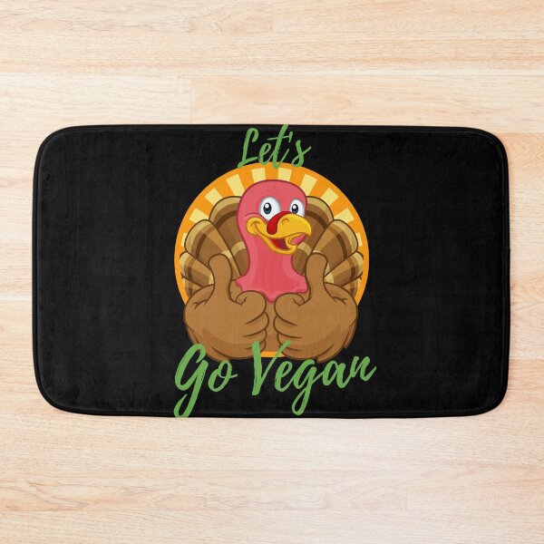 Item preview, Let's Go Vegan Turkey Thanksgiving Joke Holiday Grateful designed and sold by RGVDesigns.