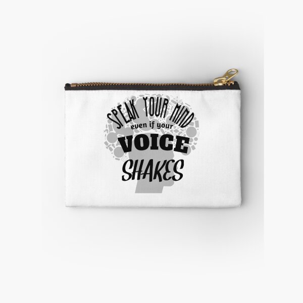 Item preview, Speak Your Mind Even If Your Voice Shakes Rbg Ruth Bader Ginsburg Feminist Resist Quote Essential T-Shirt designed and sold by myrstyle.