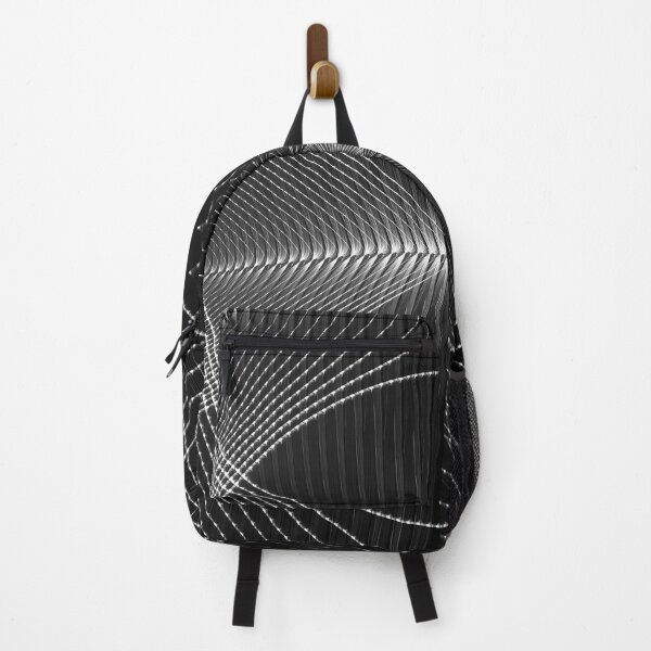 Item preview, Psytrance Design - Psychedelic Geometric Fractal - Minimal - White on Black designed and sold by JordanHolmes.