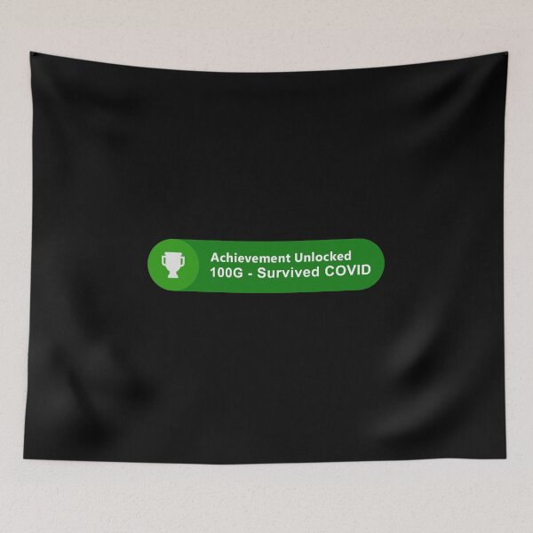 Item preview, Achievement Unlocked- Survived COVID designed and sold by WarGear.