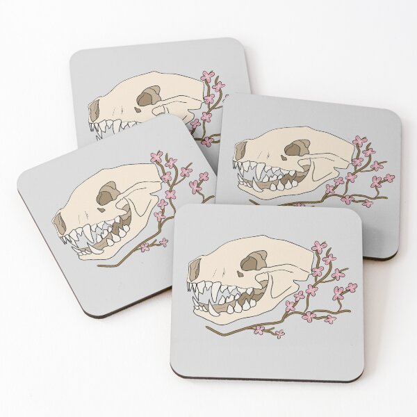 Item preview, Skull and Cherry Blossom designed and sold by Jetewill.