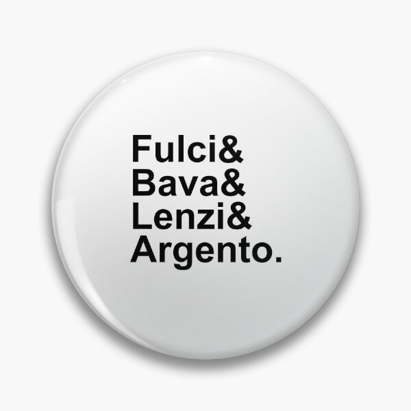 Item preview, Italian horror ampersand - Fulci / Bava / Lenzi / Argento designed and sold by liamtanman.