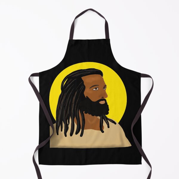 Artikelvorschau, Schwarzer Jesus mit Locs Dreadlocks entworfen und verkauft von blackartmatters.