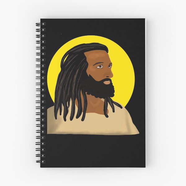 Artikelvorschau, Schwarzer Jesus mit Locs Dreadlocks entworfen und verkauft von blackartmatters.