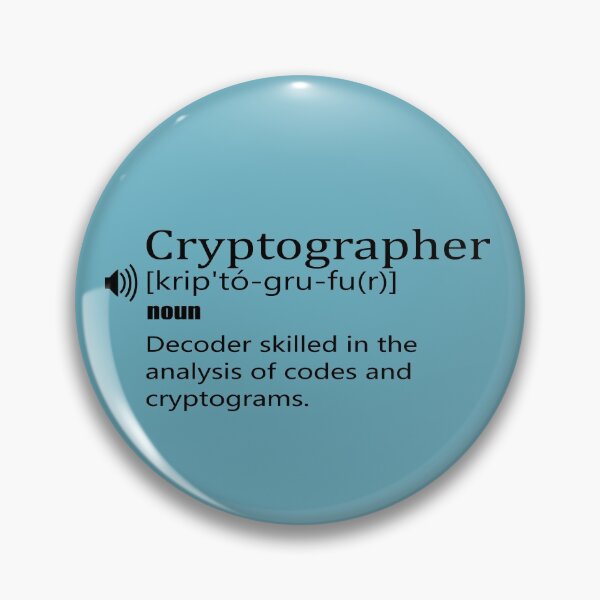 Item preview, funny Cryptographer definition designed and sold by younessepoli.