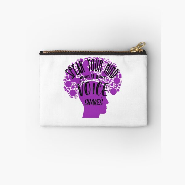 Item preview, Speak Your Mind Even If Your Voice Shakes Rbg Ruth Bader Ginsburg Feminist Resist Quote Essential T-Shirt designed and sold by myrstyle.