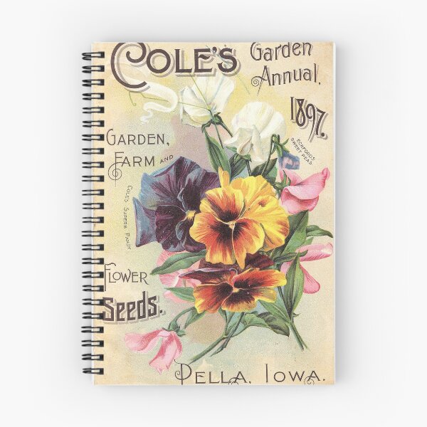 Item preview, Cole's superb pansy, Eckford's sweet peas - Cole's  1897 designed and sold by killies.