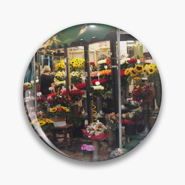 Item preview, Flower market in Wroclaw, Poland designed and sold by wineandwords.