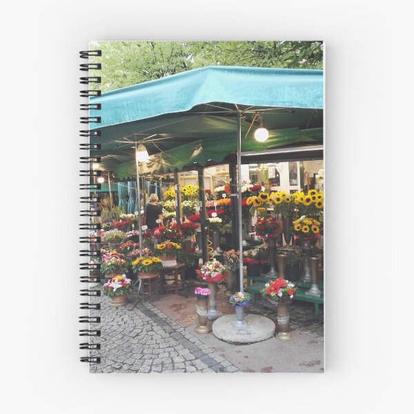 Item preview, Flower market in Wroclaw, Poland designed and sold by wineandwords.