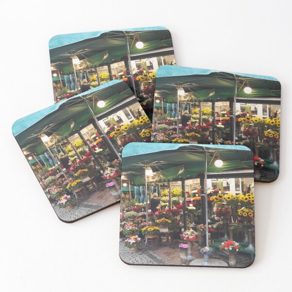 Item preview, Flower market in Wroclaw, Poland designed and sold by wineandwords.