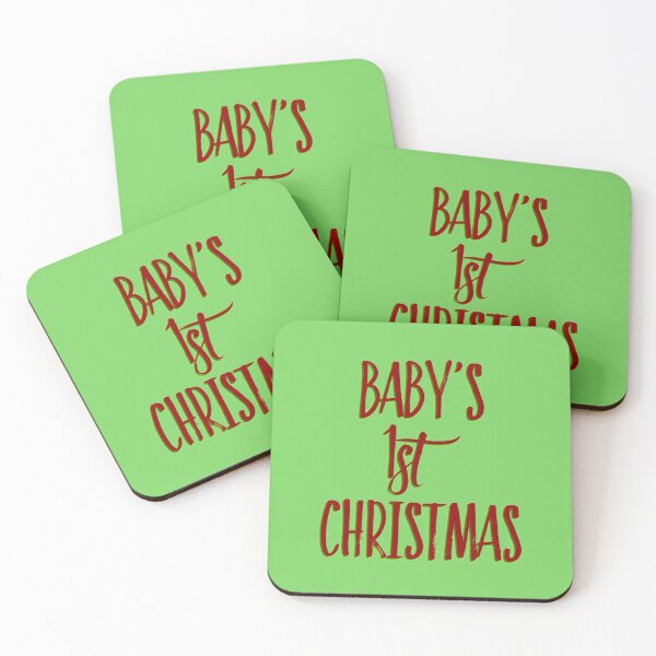 Item preview, Baby’s Christmas  - 1st Green designed and sold by DF3.