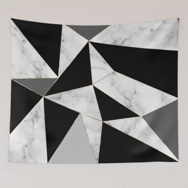Item preview, Black and White Marble designed and sold by KammyArt.