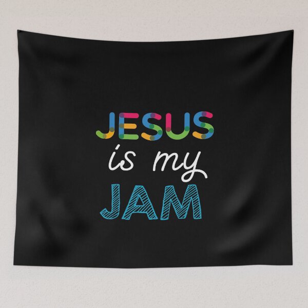 Item preview, Jesus is my Jam. Funny Jesus Design designed and sold by Custom365.