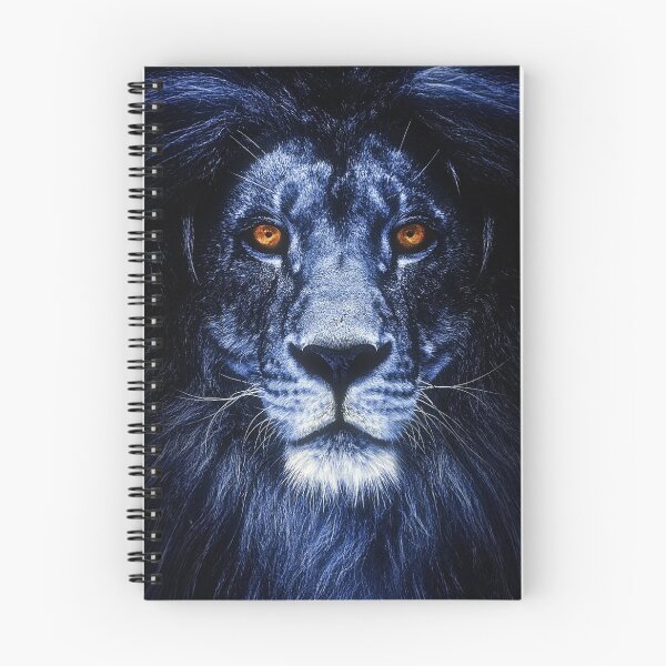 Item preview, AWESOME BLUE LION FACE GIFT FOR FRIENDS GREAT ILLUSTRATION OF THE KING designed and sold by FASHION-LEAD.