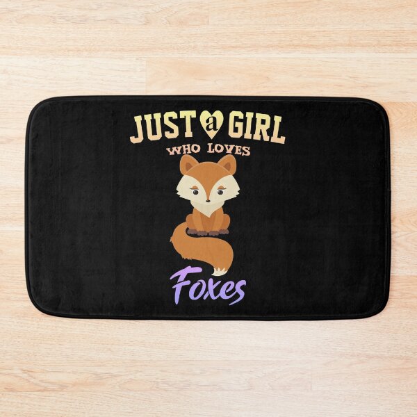 Item preview, Just a girl who loves Foxes, Fox lovers designed and sold by Cute  Pawz.