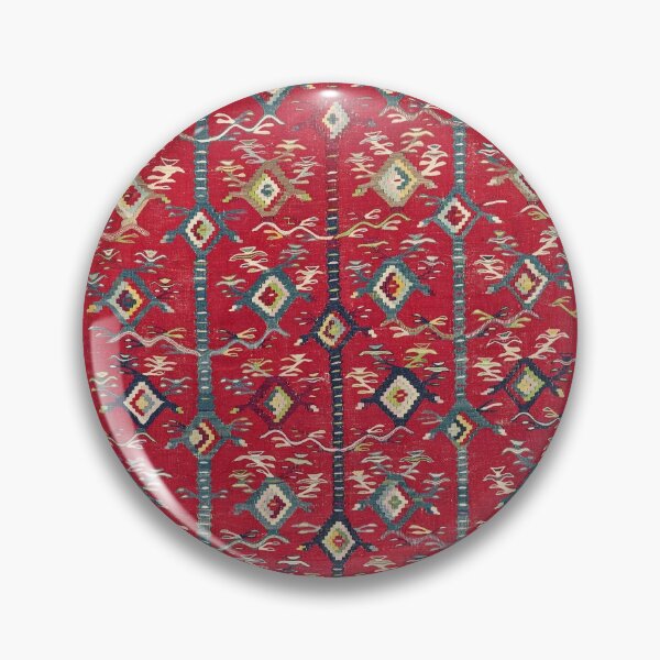 Item preview, Sarkoy Thracian Southeast Europe Kilim Print designed and sold by Vicky Brago-Mitchell®.