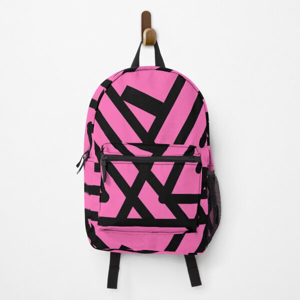 Item preview, Pink and Black Triangular Coils designed and sold by PatternsRUs.