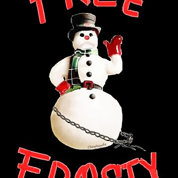 Artwork thumbnail, Free Frosty Christmas with The kranks Christmas Gifts For Men and Women, Gift Christmas Day by RadialTee