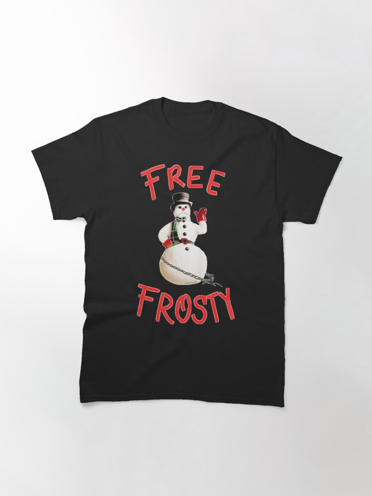 Thumbnail 3 of 7, Classic T-Shirt, Free Frosty Christmas with The kranks Christmas Gifts For Men and Women, Gift Christmas Day designed and sold by RadialTee.