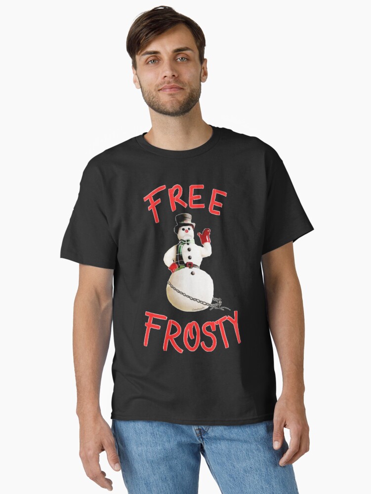 Thumbnail 1 of 7, Classic T-Shirt, Free Frosty Christmas with The kranks Christmas Gifts For Men and Women, Gift Christmas Day designed and sold by RadialTee.