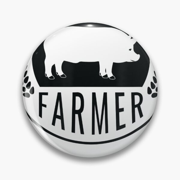 Item preview, Farmers Market Support Your Local Pig Farmer designed and sold by Eric-Costa-2733.
