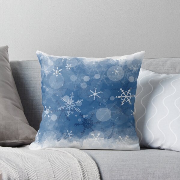 Item preview, Dark Blue Sky – Snowing Winter Night  designed and sold by Vienewi.
