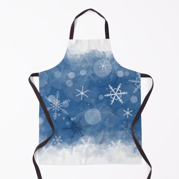 Item preview, Dark Blue Sky – Snowing Winter Night  designed and sold by Vienewi.