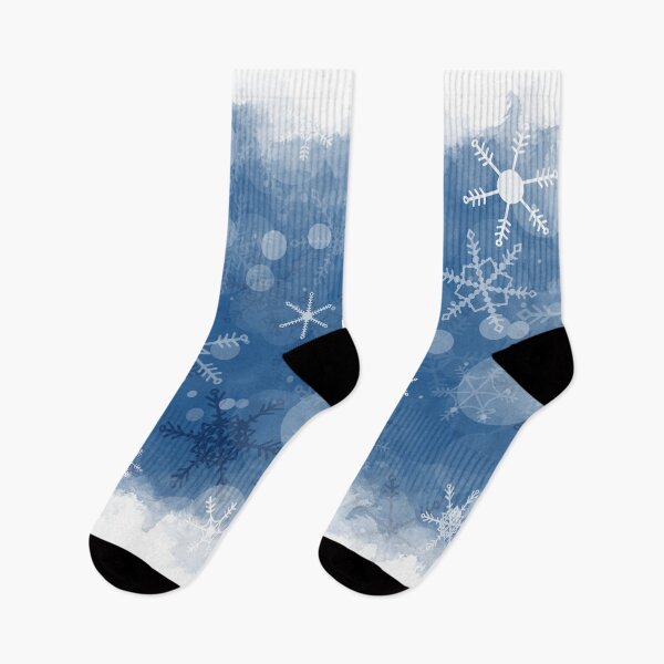 Item preview, Dark Blue Sky – Snowing Winter Night  designed and sold by Vienewi.