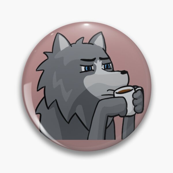 Item preview, Thinking wolf designed and sold by IsoPahaSusi.