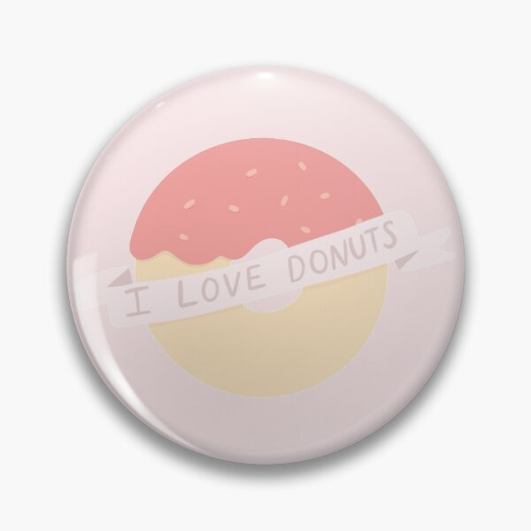 Item preview, I Love Donuts | Food Kawaii Merchandise designed and sold by Skinpedia.