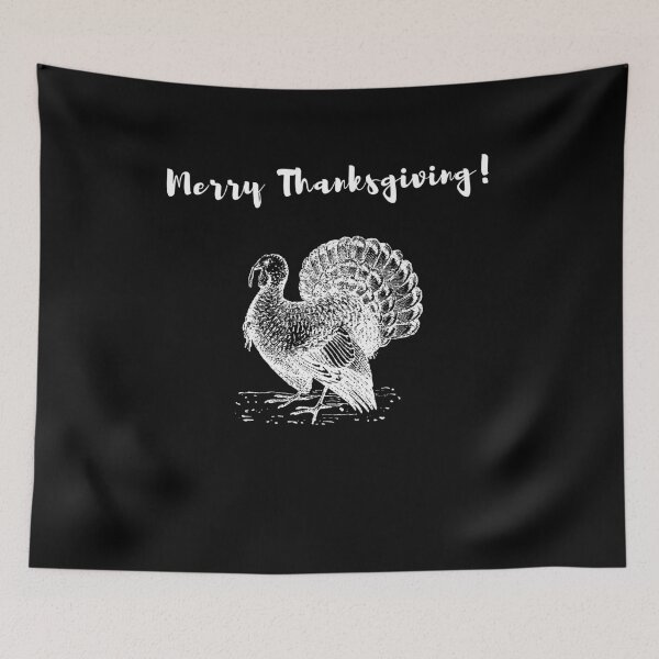 Item preview, Merry Thanksgiving Turkey Holiday Grateful Feast designed and sold by RGVDesigns.