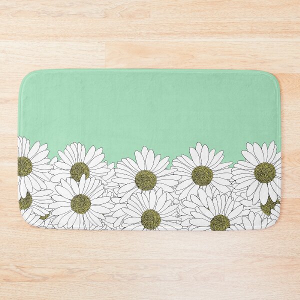 Item preview, Daisy Mint Boarder with Yellow designed and sold by ProjectM.