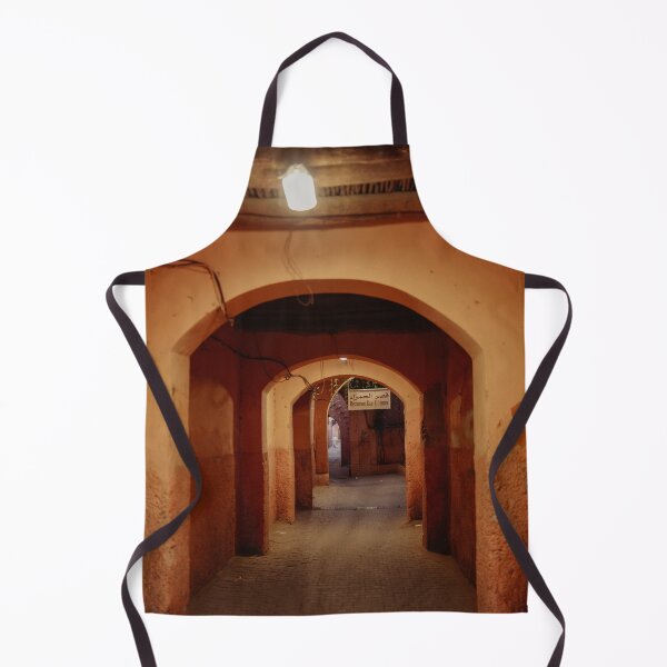 Item preview, Marrakech medina pink alleyway, Moroccan streets designed and sold by Morocco Marrakech Photo Prints.