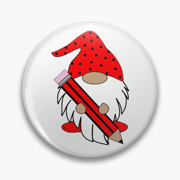 Item preview, Gnome holding a Pencil designed and sold by EnchantedDreamr.