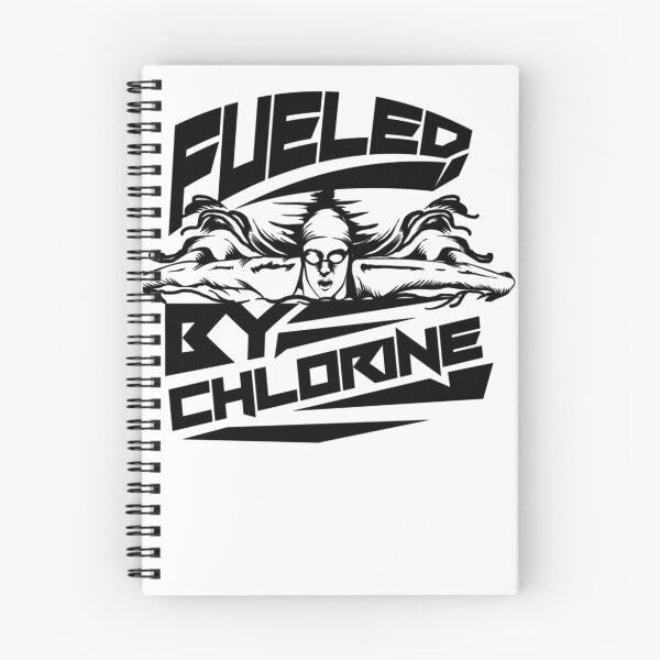 Item preview, Fueled By Chlorine Cute Swim Swimmer designed and sold by Eric-Costa-2733.