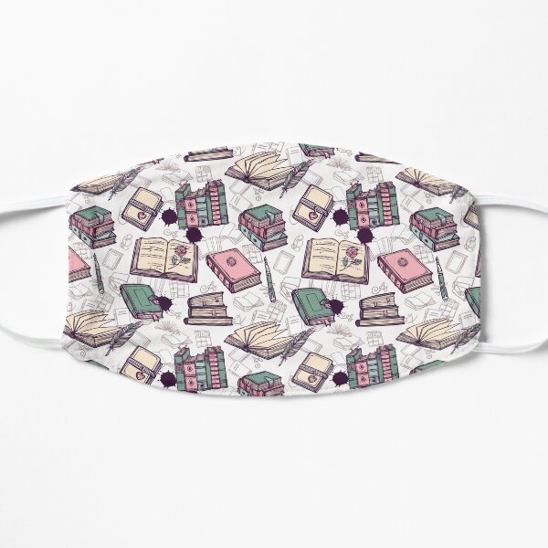 Books Flat Mask