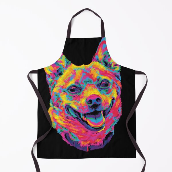 Item preview, Rainbow Colorful Mutt Face designed and sold by polliadesign.