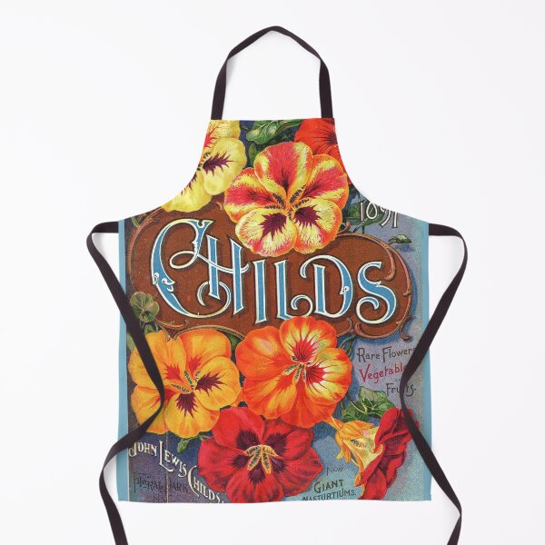 Item preview, Giant nasturtiums - Child's 1897 Vintage Seed designed and sold by killies.