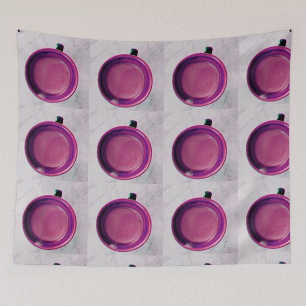 Item preview, Pink coffee cup designed and sold by Tonyasartprints.