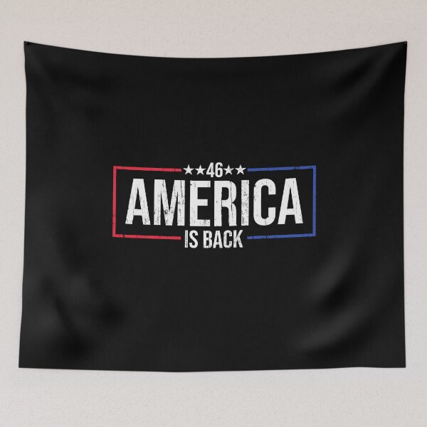 Item preview, America is Back Joe Biden 2020 President Elect designed and sold by mBshirts.
