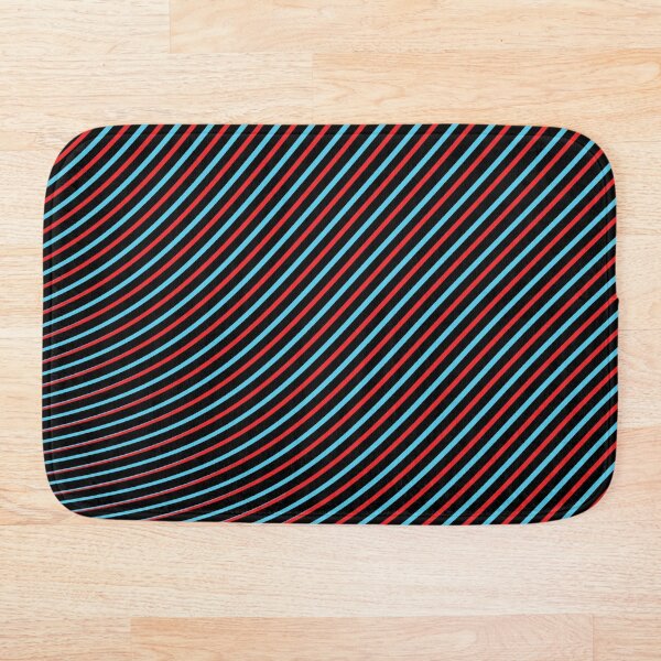 Dark Optical Eye Trip Illusion Bath Mat