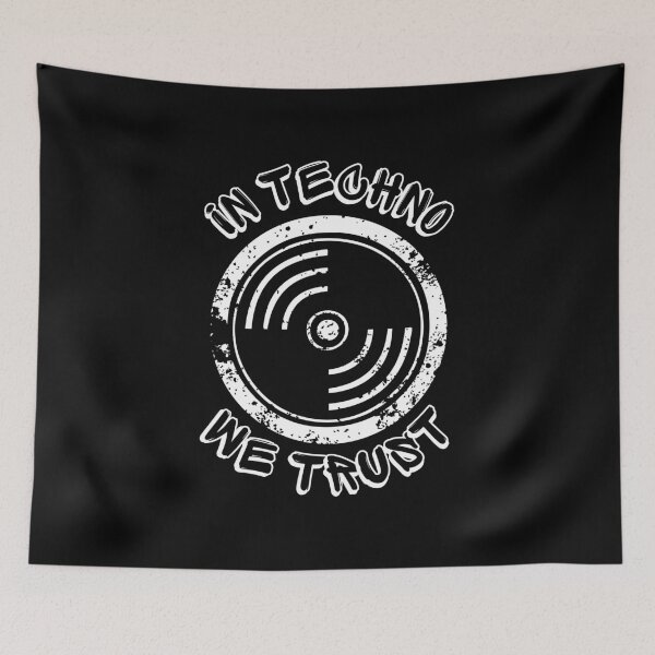 Item preview, In Techno We Trust designed and sold by Spicy Chilli.