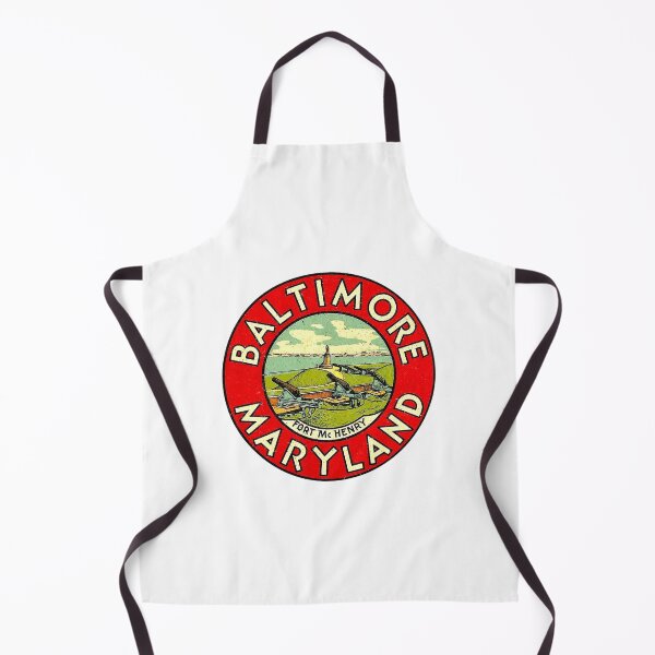 Item preview, Baltimore Maryland Vintage Travel Decal designed and sold by hilda74.