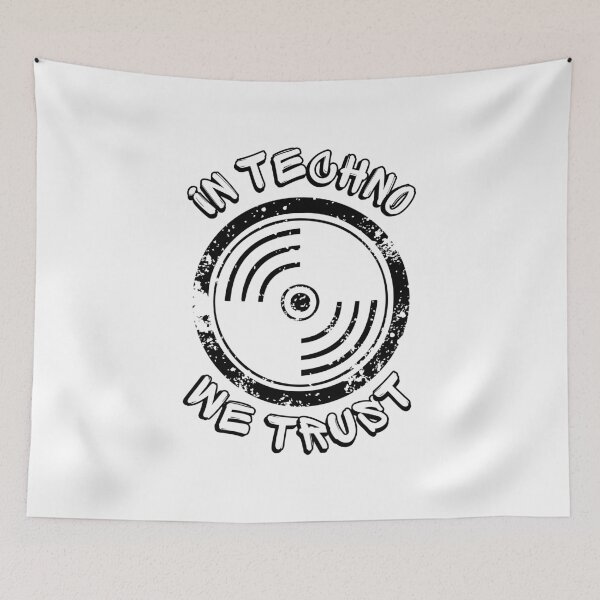 Item preview, In Techno We Trust designed and sold by Spicy Chilli.